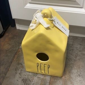 Rae Dunn Decor birdhouse